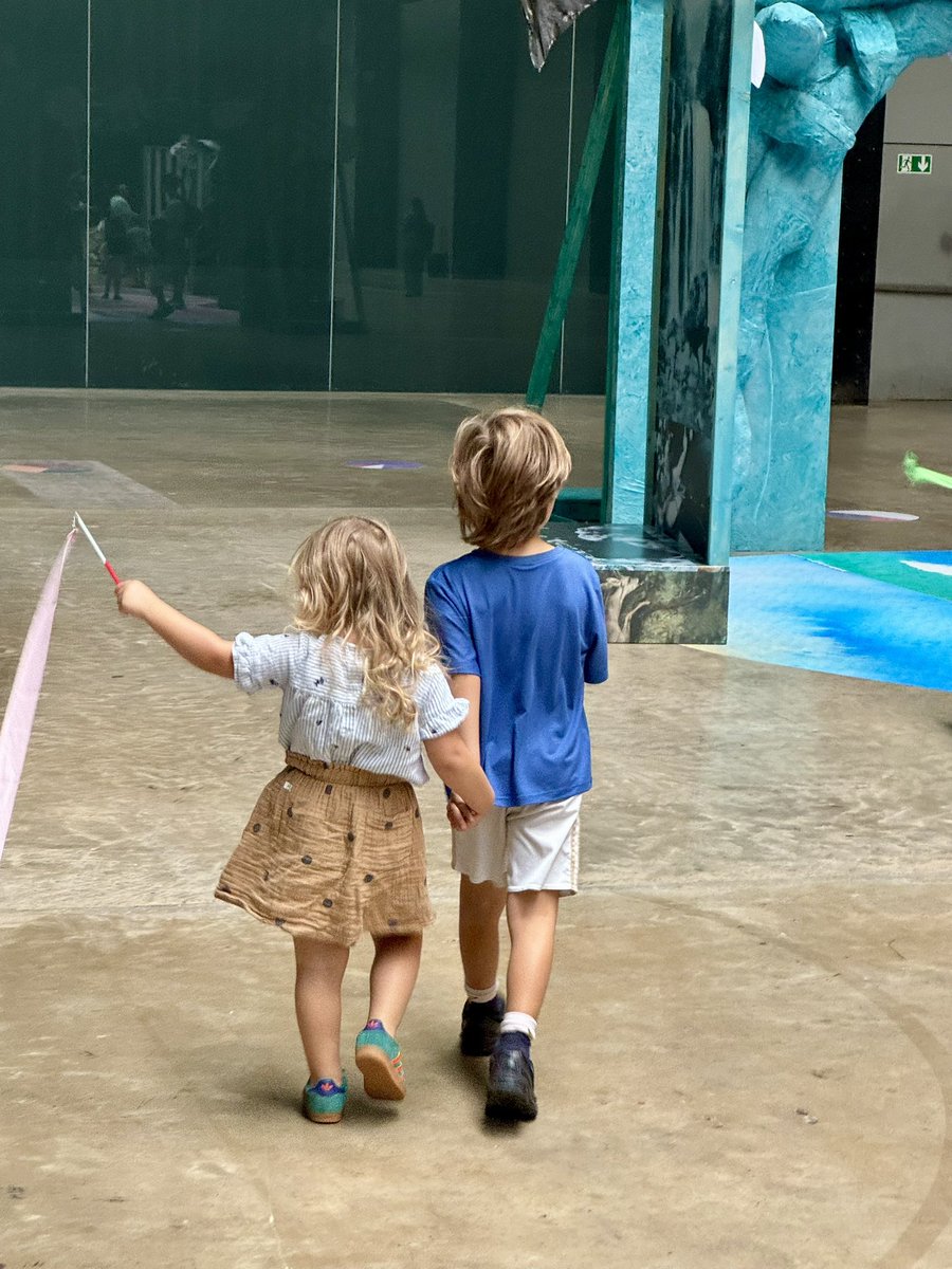 Lovely day <a href="/Tate/">Tate</a>  with these munchkins plus baby brother and their mum to celebrate her bday. #LoveLondon #summer2025 #writerlife