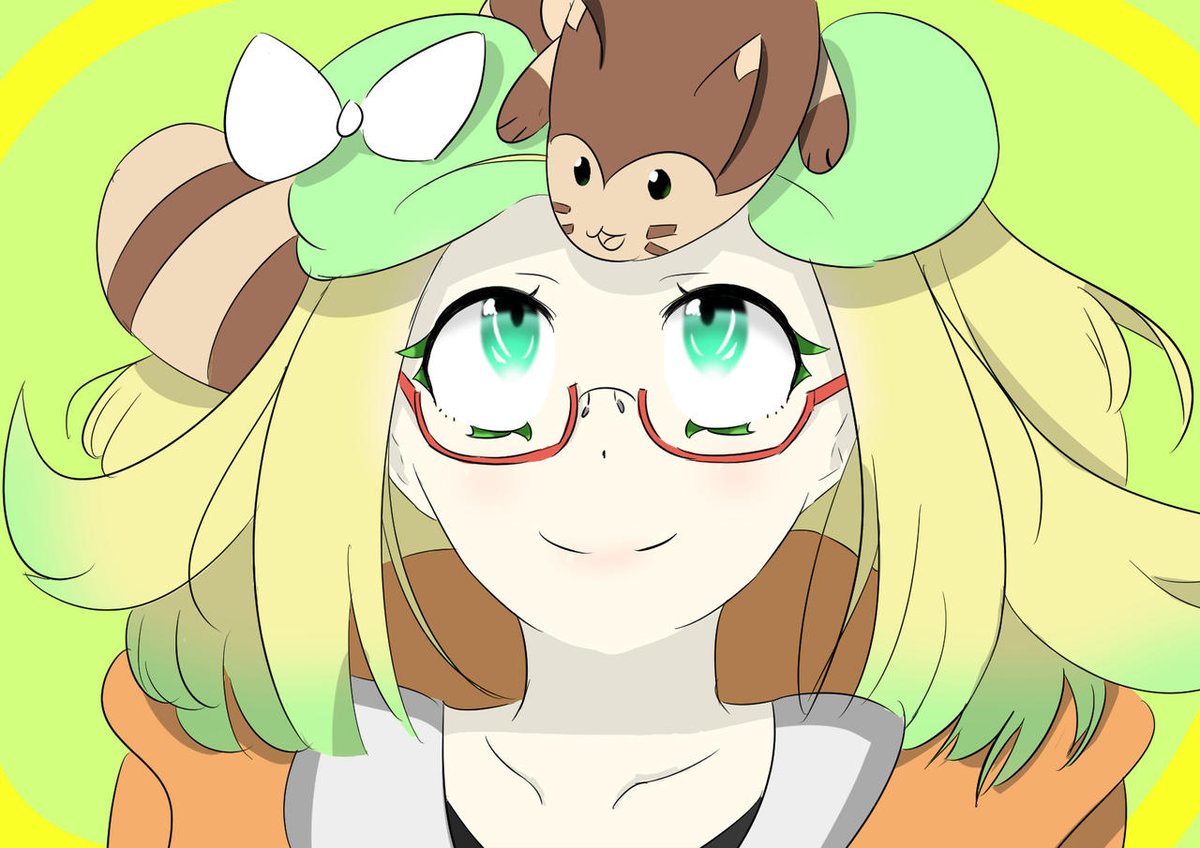 Imagine right, a 5ft 11inch, 71.7 pound Furret climbing your shoulders and resting on your head! Cute! Pure fluff!