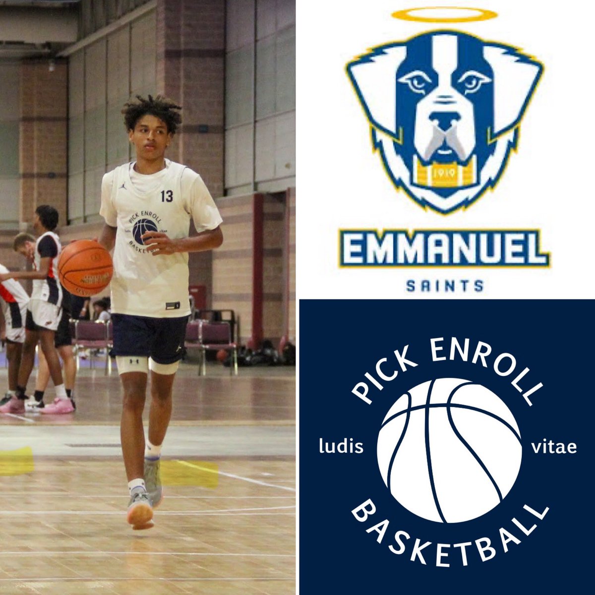 Pick Enroll (@pick_enroll) on Twitter photo Big congrats to PE alum <a href="/manny_brown1/">Manny Brown</a> on his announcement to join <a href="/EmmanuelMBB/">EmmanuelMBB</a> (Boston, MA) this fall. 
Manny is a skilled scorer from all three levels with a high IQ and strong work ethic, and the third PE commit from the class of 2025! Let’s go!
#ludisvitae Big congrats to PE alum <a href="/manny_brown1/">Manny Brown</a> on his announcement to join <a href="/EmmanuelMBB/">EmmanuelMBB</a> (Boston, MA) this fall. 
Manny is a skilled scorer from all three levels with a high IQ and strong work ethic, and the third PE commit from the class of 2025! Let’s go!
#ludisvitae