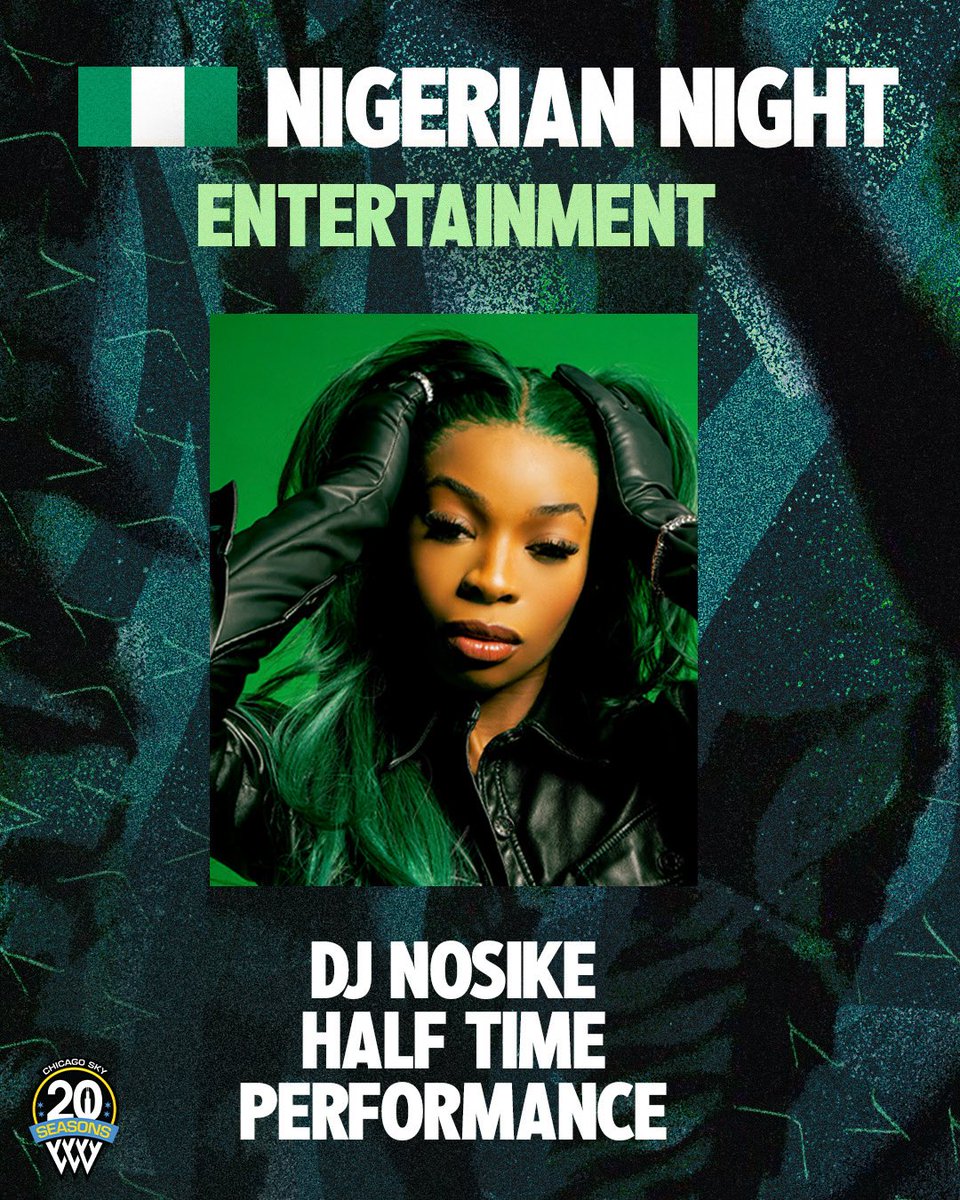 bringing a taste of Nigeria to <a href="/WintrustArena/">Wintrust Arena</a> tmrw 🇳🇬

#skytown
