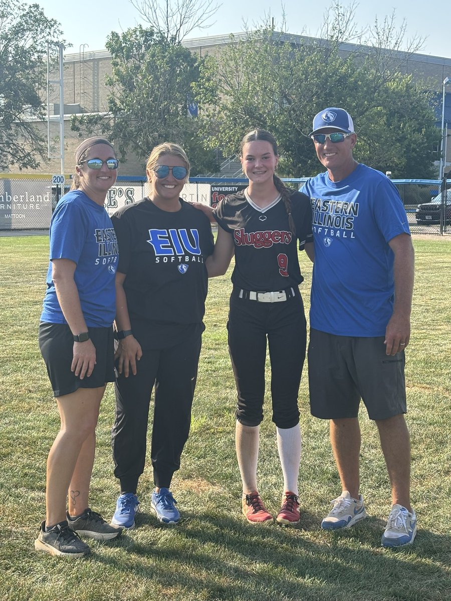 Madison (@madi_thomas08) on Twitter photo Had a great time at the <a href="/EIU_Softball/">Eastern Illinois Softball</a> Prospect Camp yesterday! I learned so many new drills and loved playing in the scrimmages! Huge thank you to everyone who made the camp great!!
<a href="/Coach_KPaulson/">Kristi Paulson - EIU Softball</a> <a href="/coachDp16/">Dan Paulson</a>
<a href="/SluggersBurt/">Louisville Lady Sluggers Huecker M/B</a> <a href="/LadySluggersOrg/">Louisville Lady Sluggers</a> Had a great time at the <a href="/EIU_Softball/">Eastern Illinois Softball</a> Prospect Camp yesterday! I learned so many new drills and loved playing in the scrimmages! Huge thank you to everyone who made the camp great!!
<a href="/Coach_KPaulson/">Kristi Paulson - EIU Softball</a> <a href="/coachDp16/">Dan Paulson</a>
<a href="/SluggersBurt/">Louisville Lady Sluggers Huecker M/B</a> <a href="/LadySluggersOrg/">Louisville Lady Sluggers</a>
