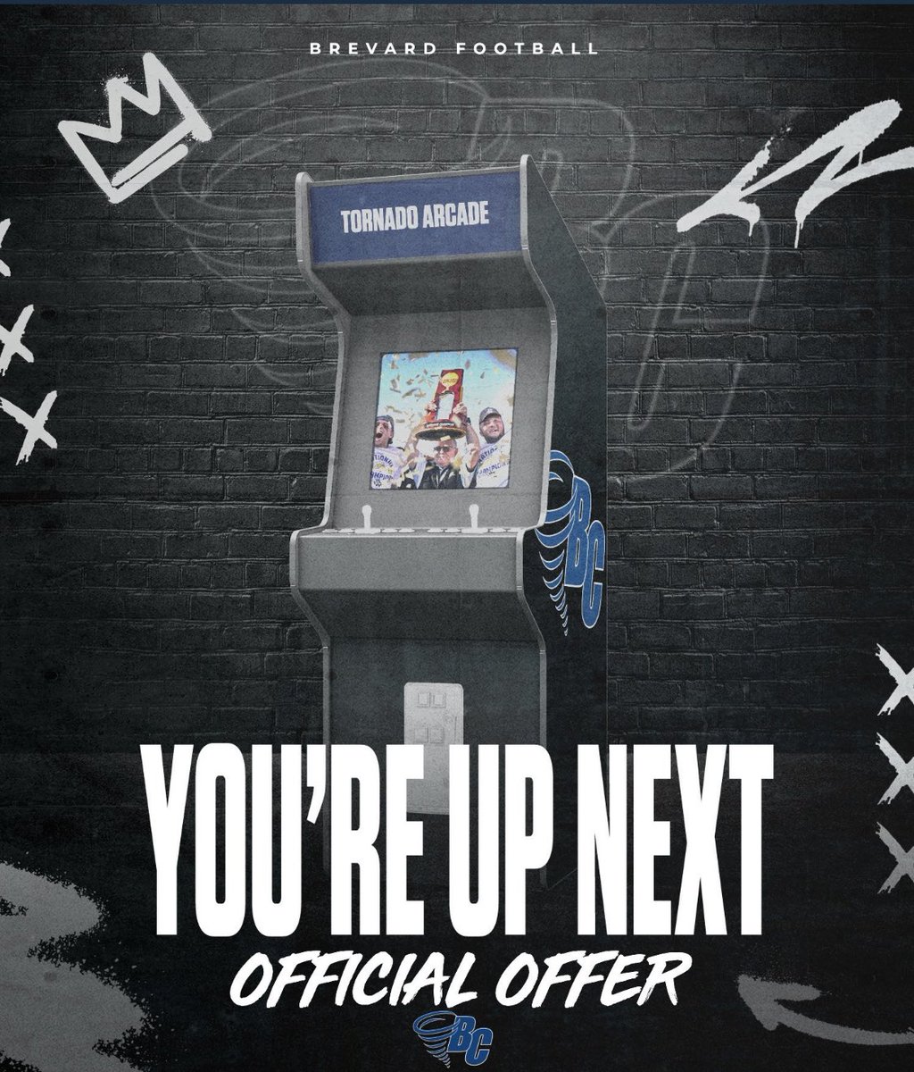 Blessed to receive my 3rd offer from <a href="/BrevardF5/">BC Football 🌪</a> 
<a href="/MikeCollins05/">Coach Collins</a> <a href="/Coach_JTodd/">Julian Todd</a> <a href="/Velocity_XP/">Xavier Pendergrass</a> <a href="/Velocity_FB/">Velocity Football Academy™</a> <a href="/RidgeRecruits/">River Ridge Football Recruits</a>