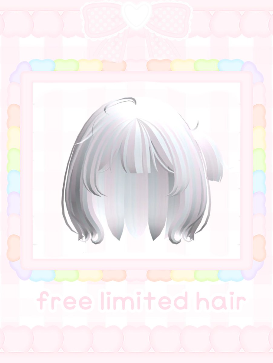 sweetroseei's tweet image. free limited hair ♡

♡ requirements to claim:

♡ join : roblox.com/communities/34…

♡ follow : roblox.com/users/45308202…

♡ be in my discord server bc that’s where I’ll be posting the code! discord.gg/cutiedoll

release date : 22 August at 10am PST!

#RobloxFreeUGC