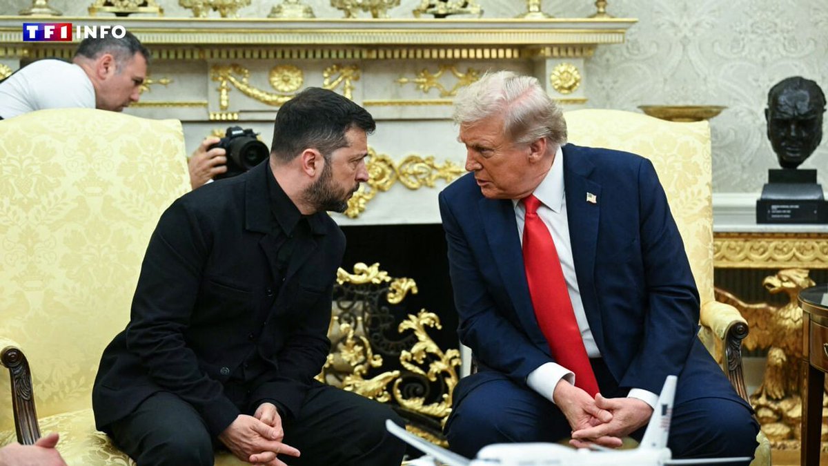 Donald Trump : "Si nous n'avons pas de réunion trilatérale avec M. Poutine les combats continueront"
➡️ l.tf1info.fr/KHK