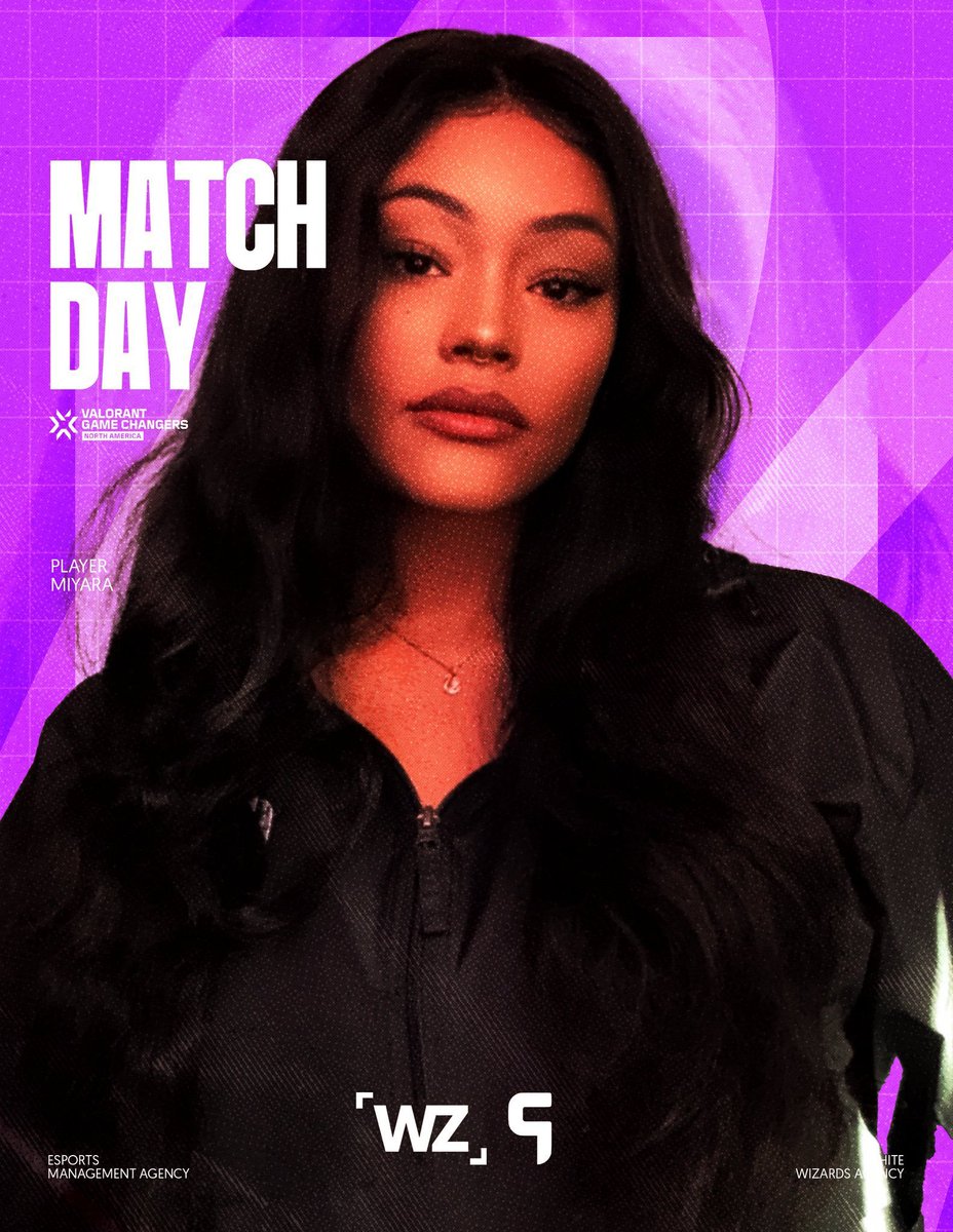 White Wizards Agency (@wwz_agency) on Twitter photo MATCHDAY // VALORANT
An important match is ahead of <a href="/RipMiyara/">GHOST miyara</a>!
- VCT Game Changers NA - R4
โฐ 00:00 CET - 13:00 PDT
๐ฅ vs ๐บ๐ธ FlyQuest RED
Best of luck! MATCHDAY // VALORANT
An important match is ahead of <a href="/RipMiyara/">GHOST miyara</a>!
- VCT Game Changers NA - R4
โฐ 00:00 CET - 13:00 PDT
๐ฅ vs ๐บ๐ธ FlyQuest RED
Best of luck!