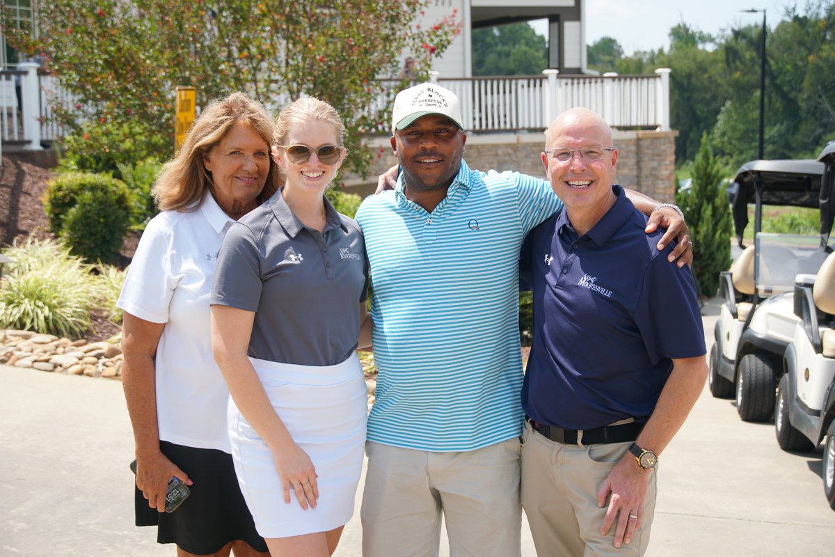 AJGAGolf's tweet photo. The host is here!
@HV3_Golf stopped by Mooresville Golf Club to interact with juniors and volunteers ahead of the #HV3Jr! https://t.co/ltH35hl4Ax