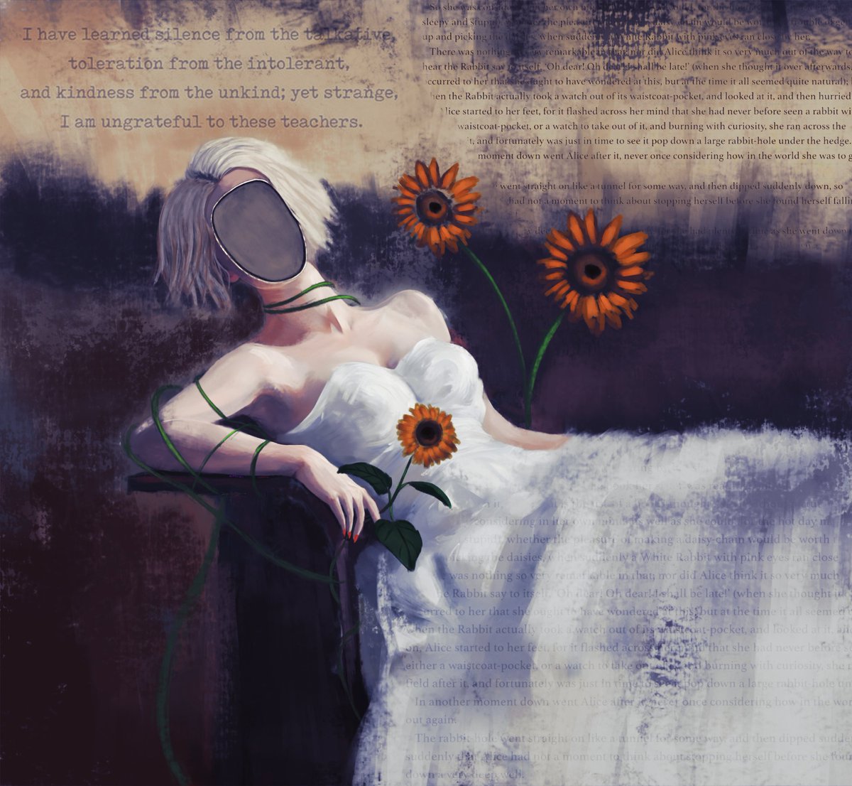 GM Fams 

✴️Ungrateful Bloom🌻 

"From silence and sorrow, blossoms grow, yet not all blooms are blessings"

#artshare #NFT_Shill