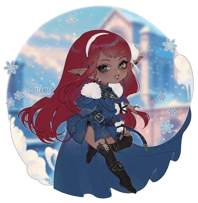Chibi artwork for