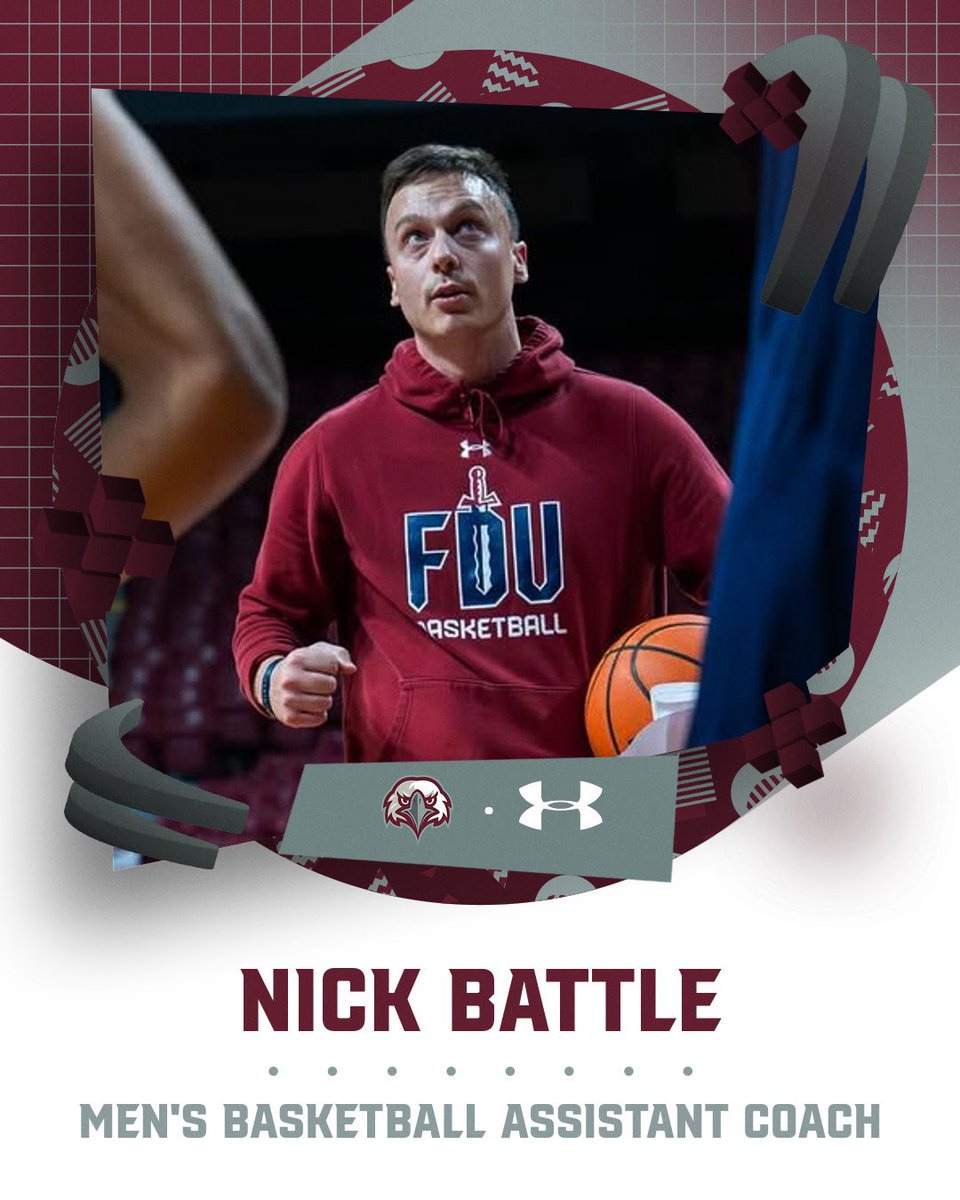 Please help us welcome Nick Battle as the newest Assistant Coach for Eastern Men’s Basketball! A former player at Rowan and former assistant at Farleigh-Dickinson, Coach Battle brings a wealth of knowledge to The Nest!

Welcome to Eagle Nation! 🦅 #FlyWithUs