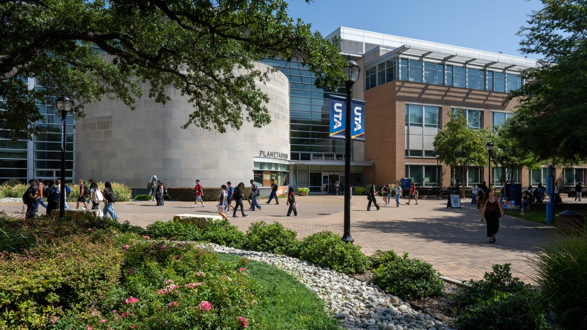 UTArlington's tweet photo. Happy first day of classes, Mavericks! https://t.co/dqri7jp29r