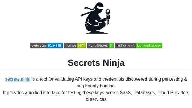 hey hunter...

A tool for validating API keys and credentials across services

- github.com/NikhilPanwar/s…

#infosec #cybersec #pentesting
