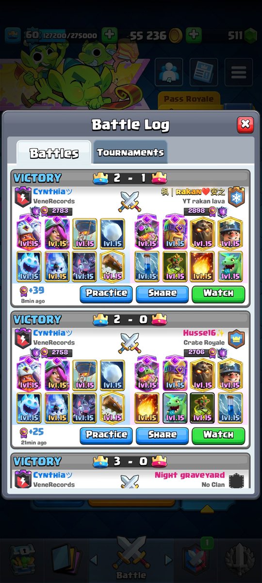 Top 50 with loon! If you wanna add me just let me know :D