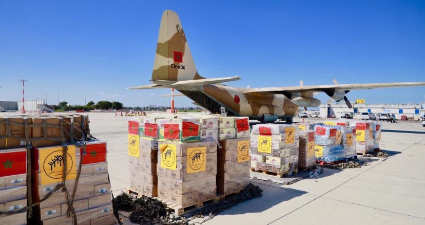 🚨🇲🇦🇵🇸 Les Forces Armées Royales s’apprêtent à acheminer dans les prochaines heures la deuxième campagne d’aides humanitaires vers Gaza.