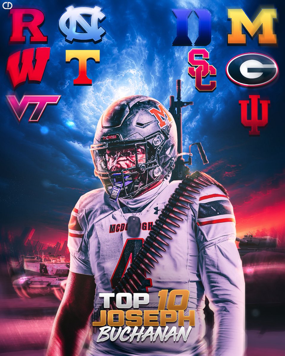 sackchasin_buc's tweet photo. Blessed and thankful for all the coaches who've taken their chances on me! #AGTG @McDCoachSule 
@McDonoghFB https://t.co/OdOQJ8L0Xb