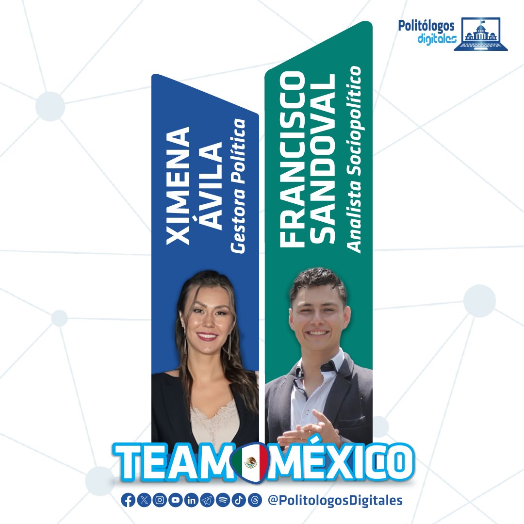 Ellos son el #TeamMéxico: profesionales apasionados que combinan estrategia, creatividad y compromiso para revolucionar la forma en que se comunica la #ComPol.

🚀 Si tienes una campaña o proyecto, nosotros la trabajamos. Escríbenos por DM.

#ConsultoríaPolítica