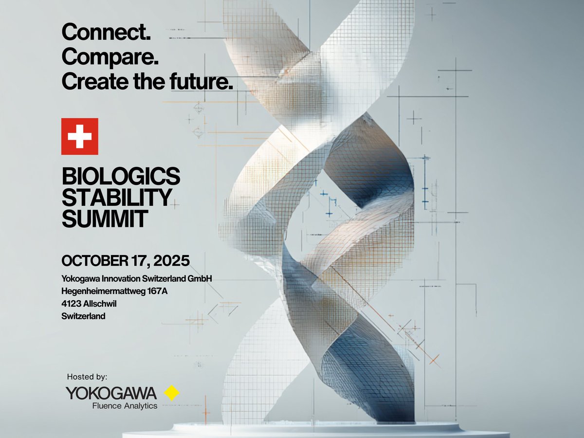 Excited to announce our inaugural #Biologics Stability Summit will take place in Basel on Oct 17th! Registration is now open, secure your spot today! Connect w/ experts in #biologics formulation stability by signing up here fluenceanalytics.com/biologics-stab…
#biotech #biopharma #mRNA