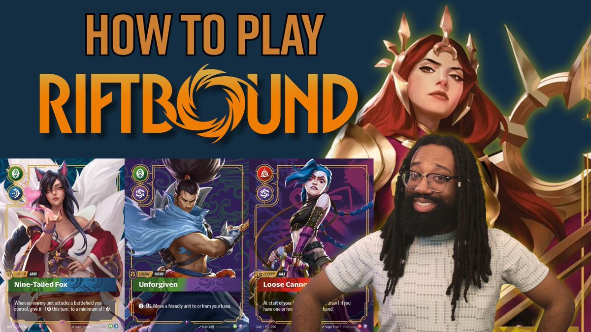 MY MOST AMBITIOUS PROJECT EVER!

Have you heard of <a href="/playriftbound/">Riftbound</a>?

You got less than 15 mins to learn about how it could be YOUR new game?

Take a peek at my totally awesome #Riftbound guide in the link below!

You DON'T want to miss it!

👇🏿 🔗 👇🏿