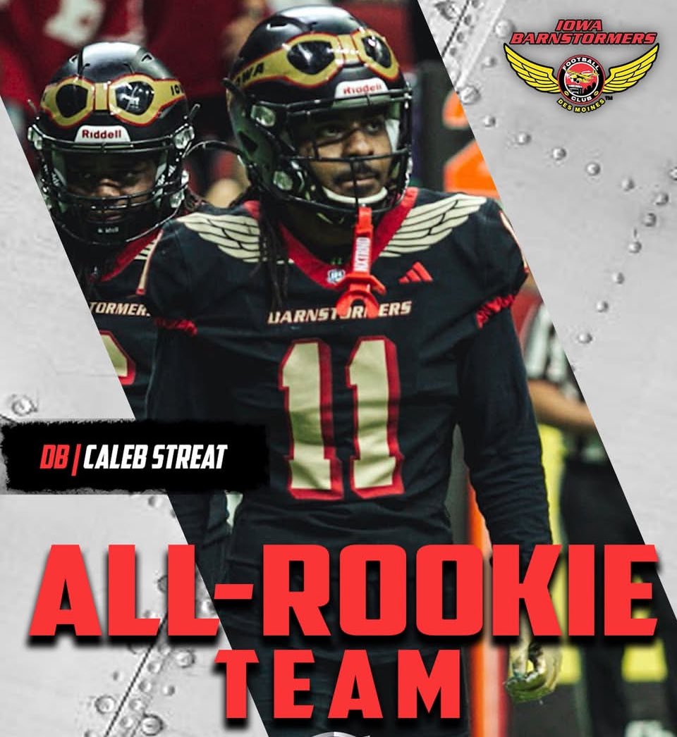 God I Thank you
•Defensive Rookie of the Year
•First team All- IFL
• All - Rookie team 
#NFL #CFL #UFL