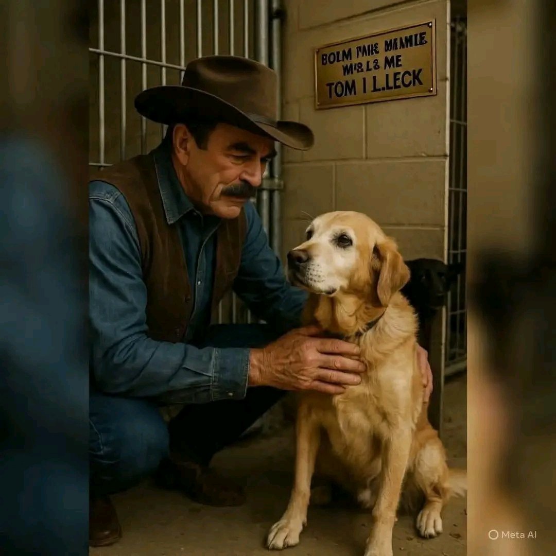Tom Selleck bought a dog shelter that was about to close—but what he did next made everyone upset.

72 hours to go.
The lights were flickering.
The water bill hadn't been paid in weeks.
The owner had issued a final warning:
"Outside. Or the dogs will be removed."

For the