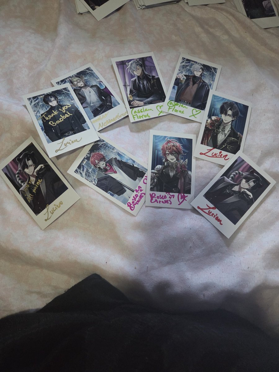 kyavtuber28's tweet image. My package finally came in #Nethermerch #TreatYourElf #LucienDelivery #RoscoGraves