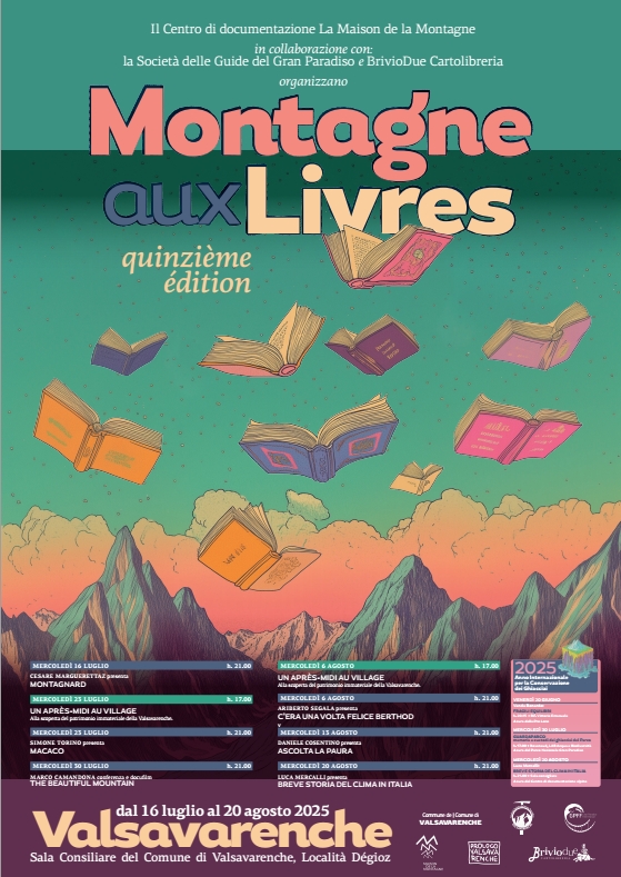 Ciclo di presentazioni del mio nuovo libro "Breve storia del clima". 

-&gt; Mercoledì 20 agosto a VALSAVARANCHE (AO), appuntamento alle 21 alla sala consiliare del comune, loc. Dégioz.