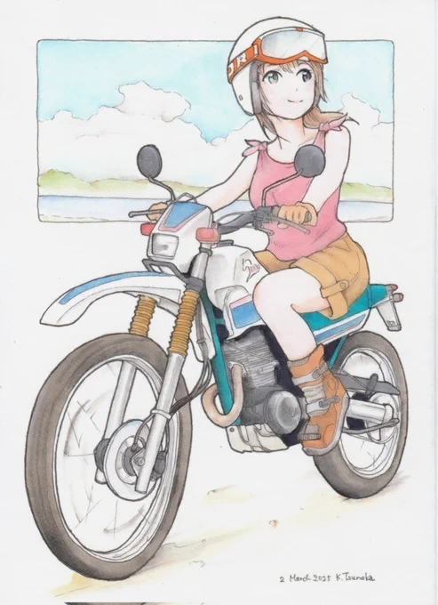 #バイクの日 気軽にもっと遠くへ。 自分しか知らない風景へ。