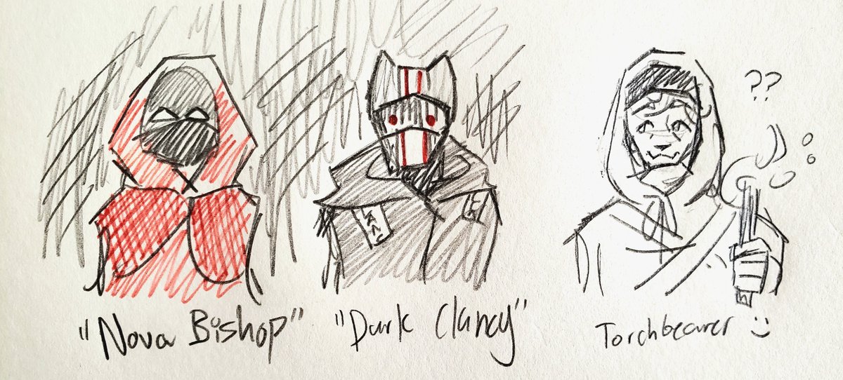 why does the Torchbearer have the only normal cd set name hes just A Guy
#cliqueart