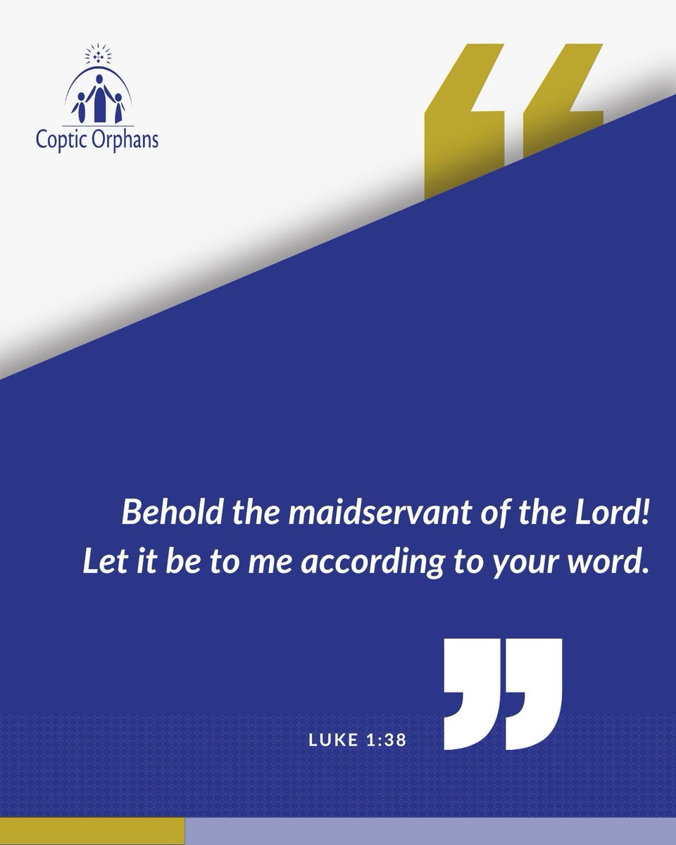 This St. Mary’s Fast, may we echo St. Mary’s ‘yes’ by saying yes to changing a child’s life.
Sponsor a #Mary or #Joseph today. Be a blessing, and watch them grow in strength, purpose, and faith — your impact goes further than you think!
🔗 bit.ly/4m4RA8x 
#CopticOrphans