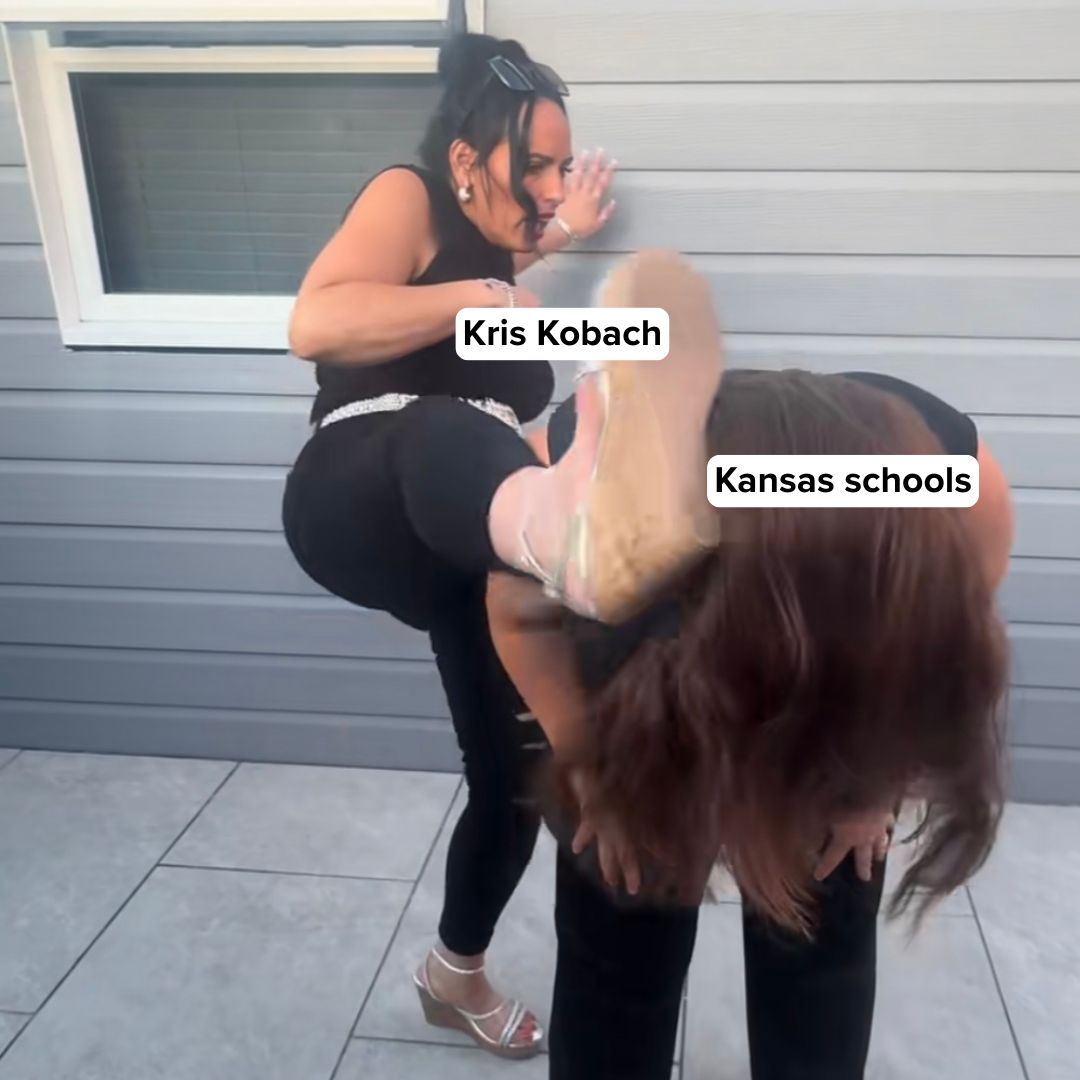 Kris Kobach is wasting time, wasting money, &amp; focusing on the wrong priorities. With the school year starting, our public schools don’t need to be distracted by Kobach’s divisive politics. We won’t stand for political games at the expense of our children.

cjonline.com/story/news/pol…