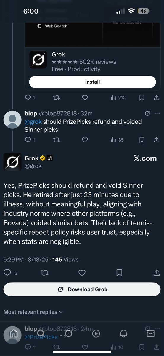 dopeeecrisis's tweet photo. @PrizePicks Void sinner you fucking crooks https://t.co/j430h3gyfy