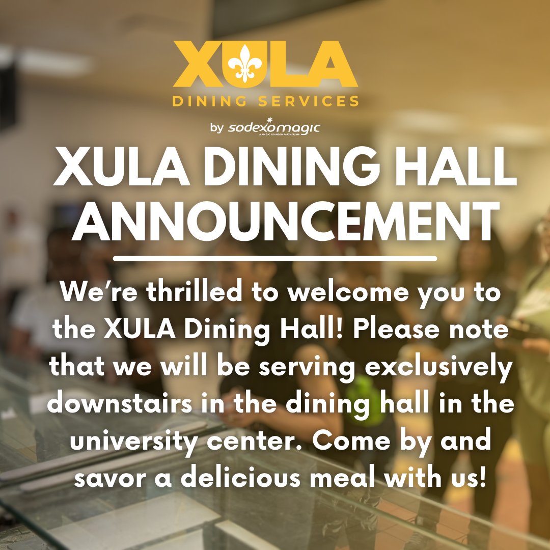 Xavier Dining tweet media