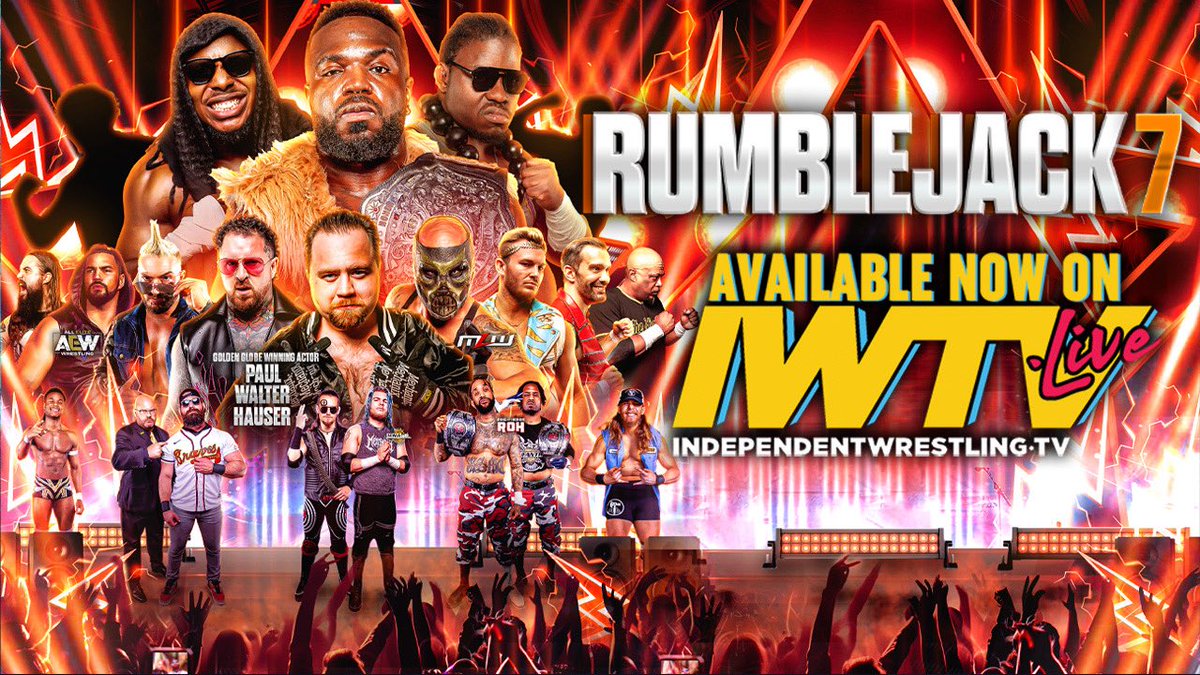 Head over to IWTV (<a href="/indiewrestling/">IWTV</a>) and check out the BIGGEST #RumbleJack EVER! Southern Honor Wrestling’s 7th Annual RumbleJack is NOW AVAILABLE!

#WeAreSHW #ThisIsOurWrestling