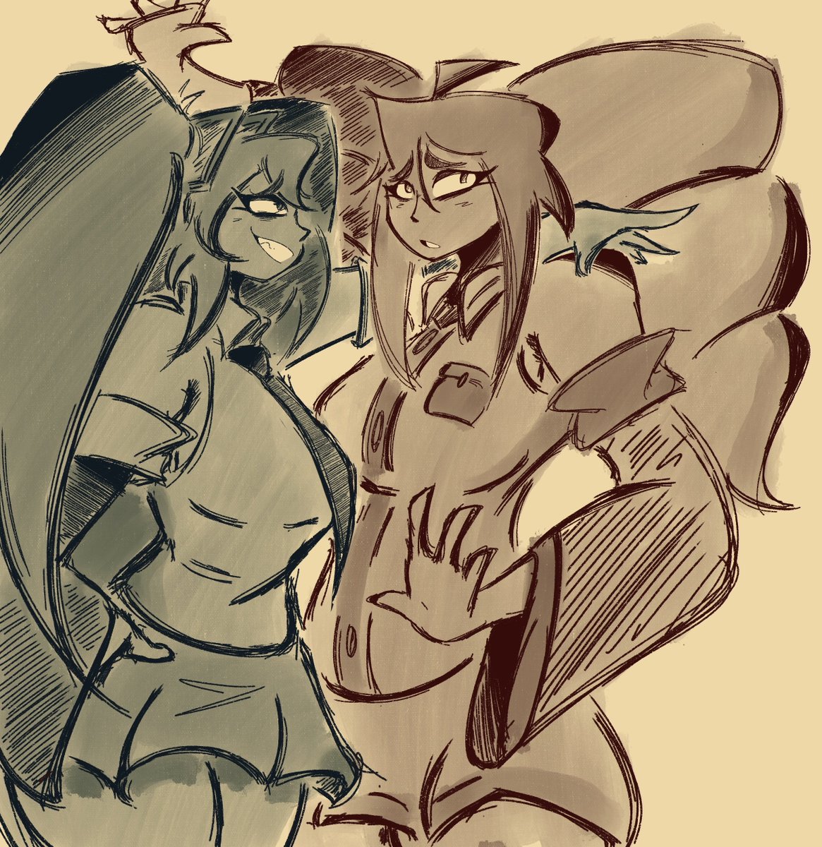 WithinTheValley's tweet image. I felt inspired bleeeh

Miku Teto doodle lol