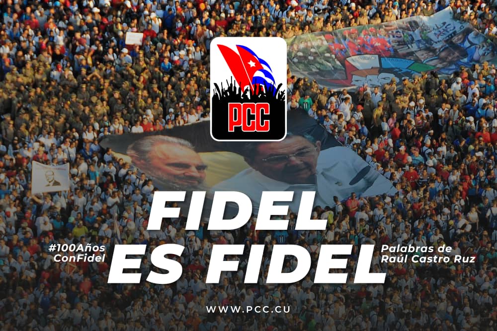 <a href="/QueipoRuiz/">Joel Queipo Ruíz</a> <a href="/DiazCanelB/">Miguel Díaz-Canel Bermúdez</a> <a href="/PartidoPCC/">Partido Comunista de Cuba</a> <a href="/PresidenciaCuba/">Presidencia Cuba 🇨🇺</a> <a href="/UHoPcc/">PCC Universidad de Holguín</a> <a href="/HolguinSi/">HolguínSí</a> <a href="/GHNordelo5/">Gerardo Hdez. Nordelo</a> <a href="/EVilluendasC/">Enrique Villuendas</a> <a href="/agnes_becerra/">Agnes Becerra</a> Con #HonorHolguinero, nuestro invicto comandante en Jefe dio continuidad a la consolidación de Nuestro Partido Comunista en Cuba. #CubaEstáFirme ❤️🇨🇺