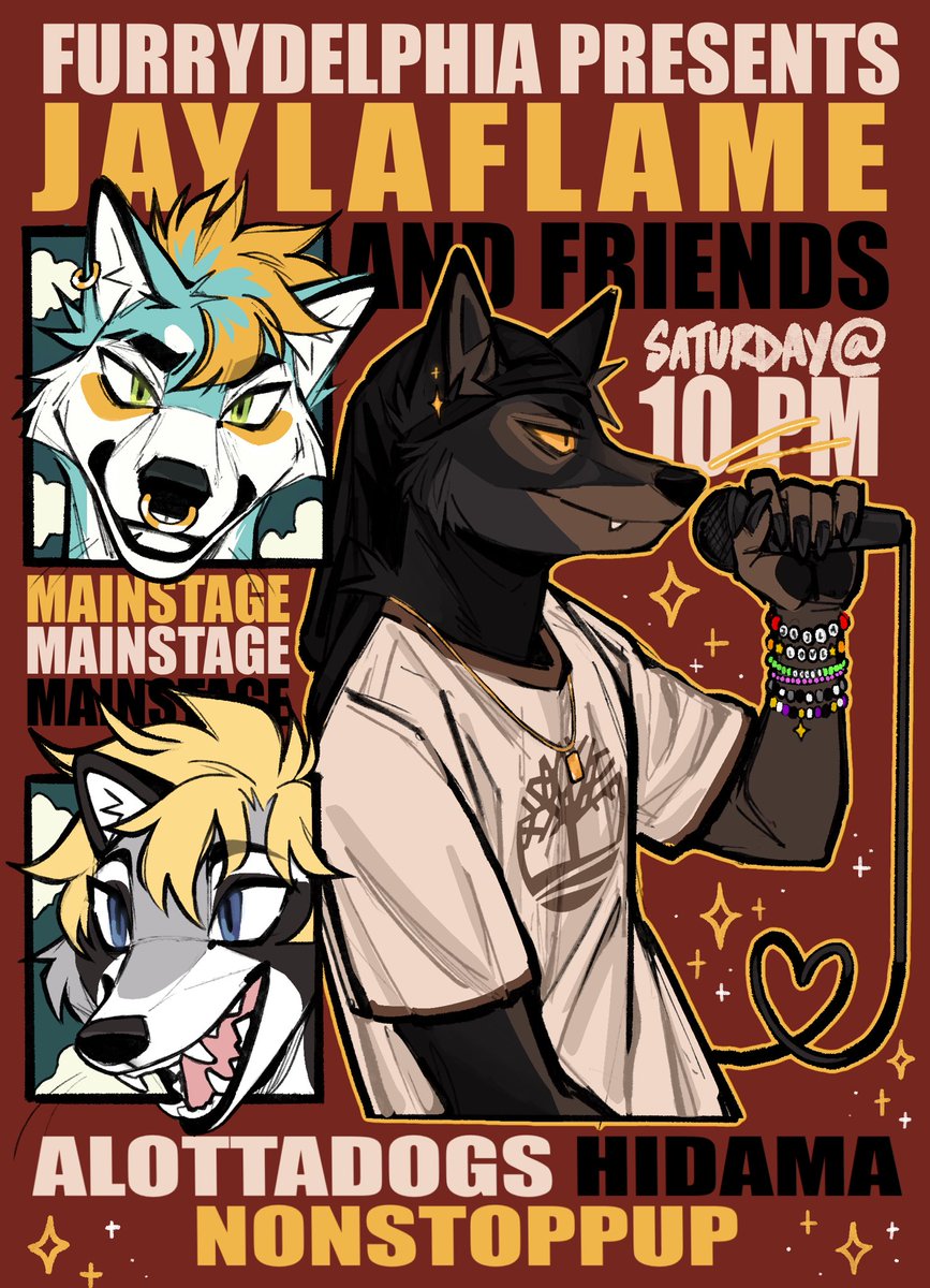 Jaylaflame π FWA (@elflameo) on Twitter photo THIS WEEKEND <a href="/Furrydelphia/">Furrydelphia: Hoagiecon</a>
JAYLAFLAME & FRIENDS
<a href="/NONSTOPPUP/">BIG DOG ENERGY πΉβοΈπ</a>
<a href="/pawcum/">βΆ</a>
H I D A M A
BE EARLY AND WEAR WHITE!!!!
πΌοΈ:<a href="/7V0B0DY/">N0B0DY - - ββ</a> THIS WEEKEND <a href="/Furrydelphia/">Furrydelphia: Hoagiecon</a>
JAYLAFLAME & FRIENDS
<a href="/NONSTOPPUP/">BIG DOG ENERGY πΉβοΈπ</a>
<a href="/pawcum/">βΆ</a>
H I D A M A
BE EARLY AND WEAR WHITE!!!!
πΌοΈ:<a href="/7V0B0DY/">N0B0DY - - ββ</a>