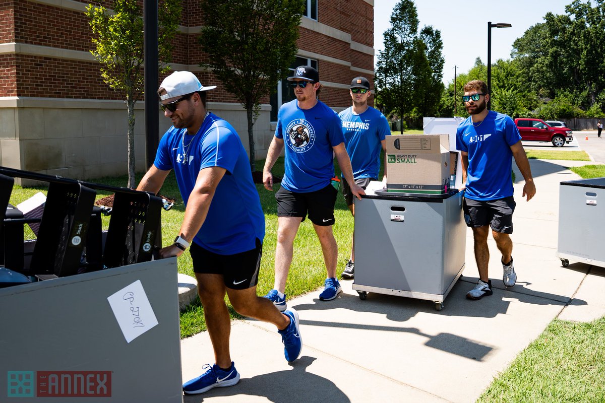 Memphis Tigers (@tigersathletics) on Twitter photo We are excited to have our Tigers back on campus 📚Ⓜ️
Shoutout to <a href="/MemphisBaseball/">Memphis Baseball</a> for helping move students in today!
#GoTigersGo | Annex of Memphis We are excited to have our Tigers back on campus 📚Ⓜ️
Shoutout to <a href="/MemphisBaseball/">Memphis Baseball</a> for helping move students in today!
#GoTigersGo | Annex of Memphis