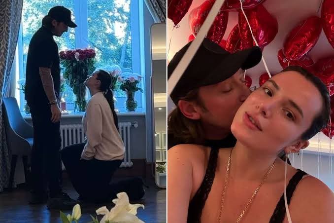 Bella Thorne le propuso matrimonio a su novio a Mark Emms y el dijo que sí.

Esto generó polémica y un debate entre los que dicen que él debió hacerle la propuesta y los que dicen que fue un lindo detalle.