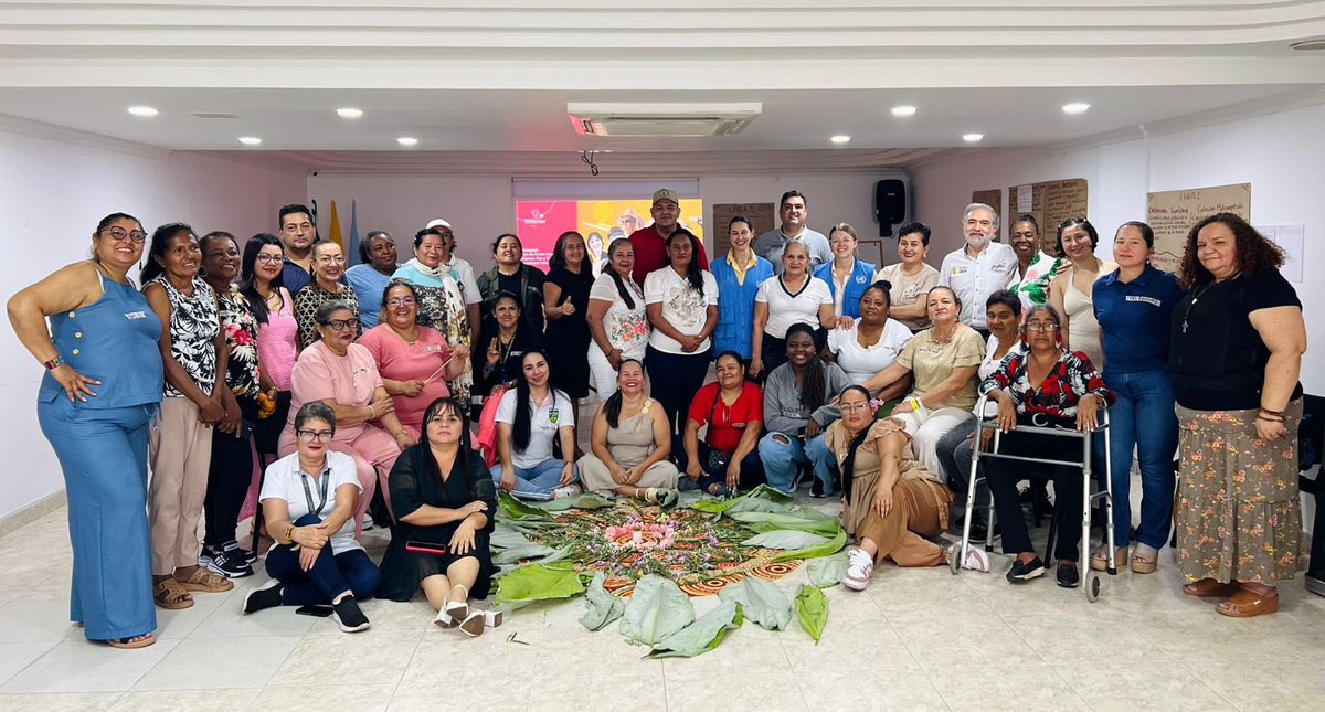 MisionONUCol's tweet photo. En este espacio visibilizaron sus procesos organizativos y abordaron iniciativas para fortalecer su participación incidente en la implementación de los #PDET–#PATR, esenciales para avanzar en la construcción de paz en los territorios. https://t.co/6hQ7L6c1tj