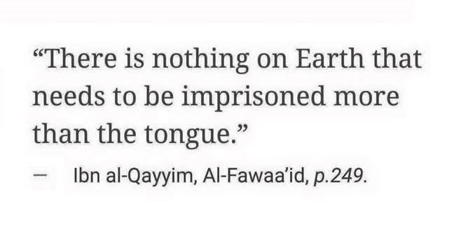 h_hasken's tweet photo. The Messenger of Allah (ﷺ) said, “He who believes in Allah and the Last Day must either speak good or remain silent.”

[Muslim] https://t.co/QhHT9Wjifd