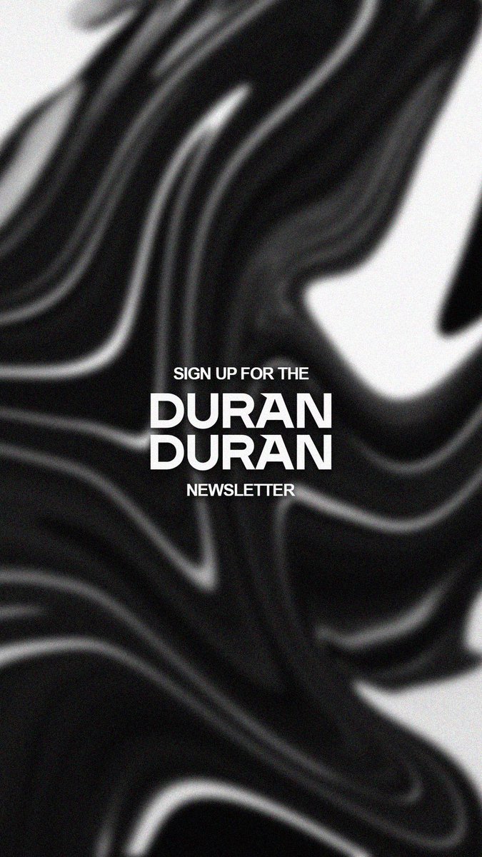 duranduran's tweet photo. Sign up for the (new and improved) Duran Duran newsletter! 

Click here ➡️ https://t.co/99IOodXqlD https://t.co/TD0G6CffEb