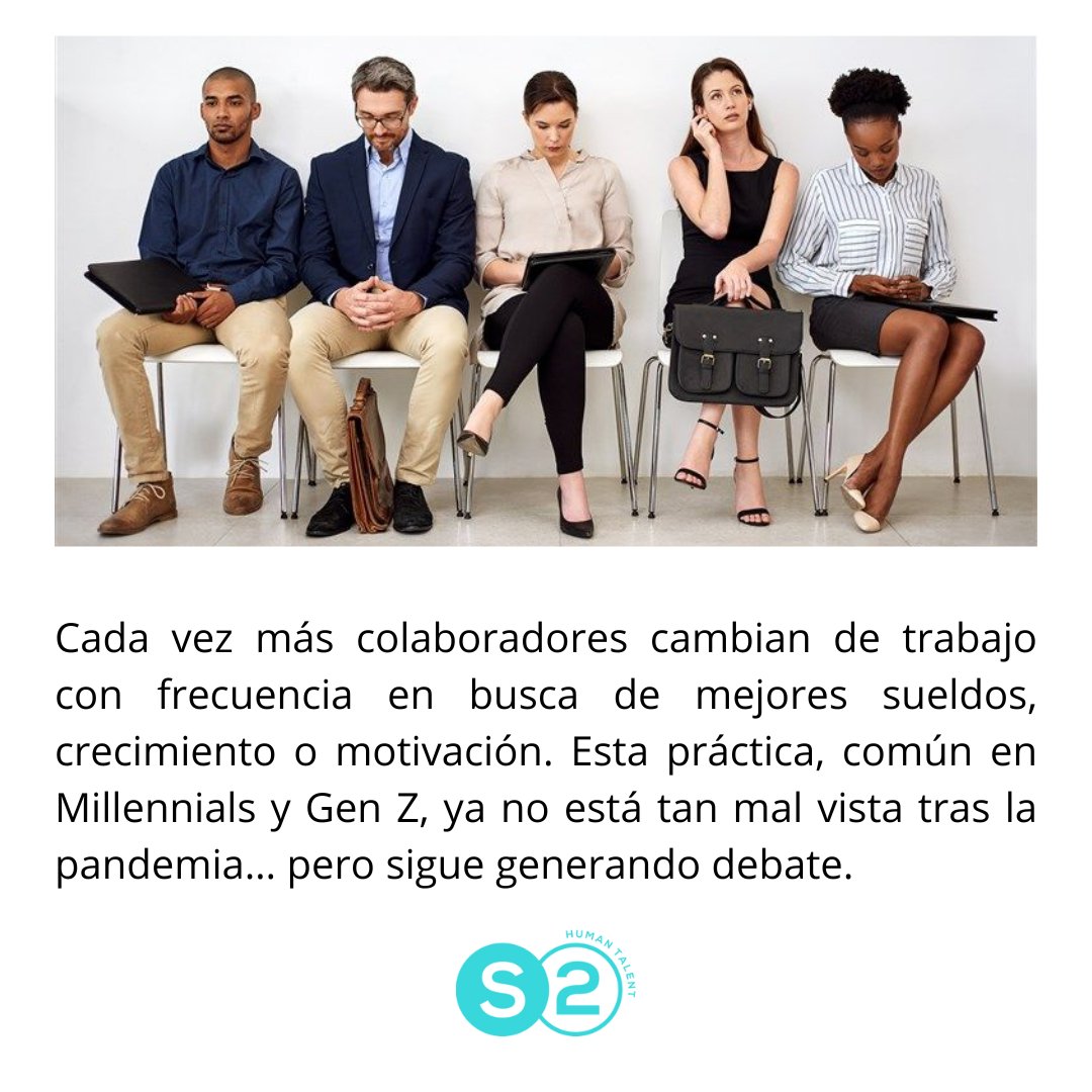 s2_talent's tweet photo. Job Hopping: ¿tendencia o inestabilidad?

¿Tú lo ves como una oportunidad de desarrollo o como falta de compromiso?
#enamóratedeltrabajo #JobHopping #trabajo #Empresas https://t.co/jaCnYNGjBN
