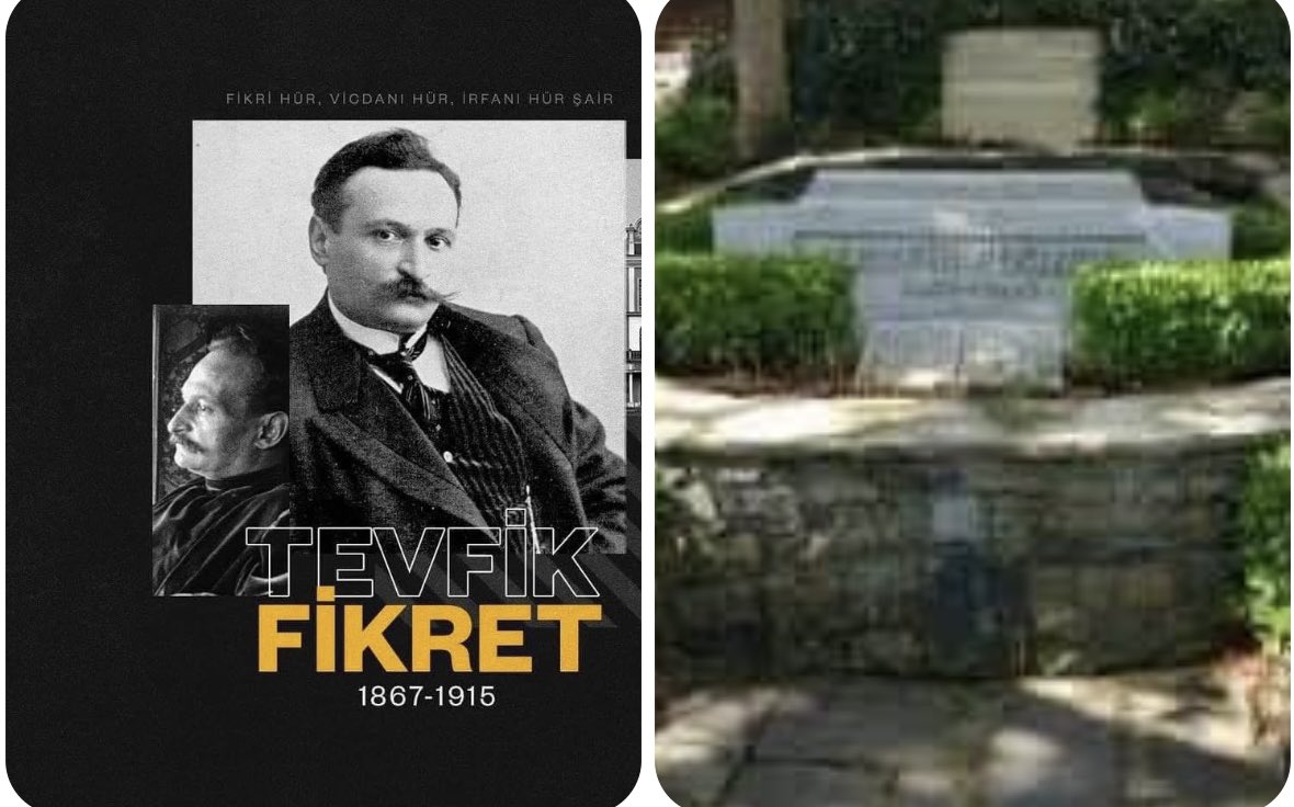 #TevfikFikret 

Unutmadık unutturmayacağız.
Yol Rehberimiz Nur içinde yat..
 🙏🌹🙏
Tevfik Fikret
19 Ağustos 1915