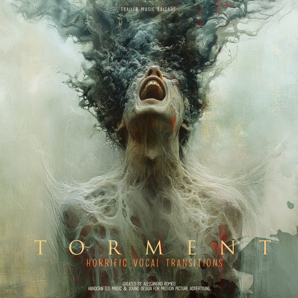 My new album for Trailer Music Brigade is out this week!! TORMENT features 40 horror vocal cues and 150 one shot vocal sound effects.