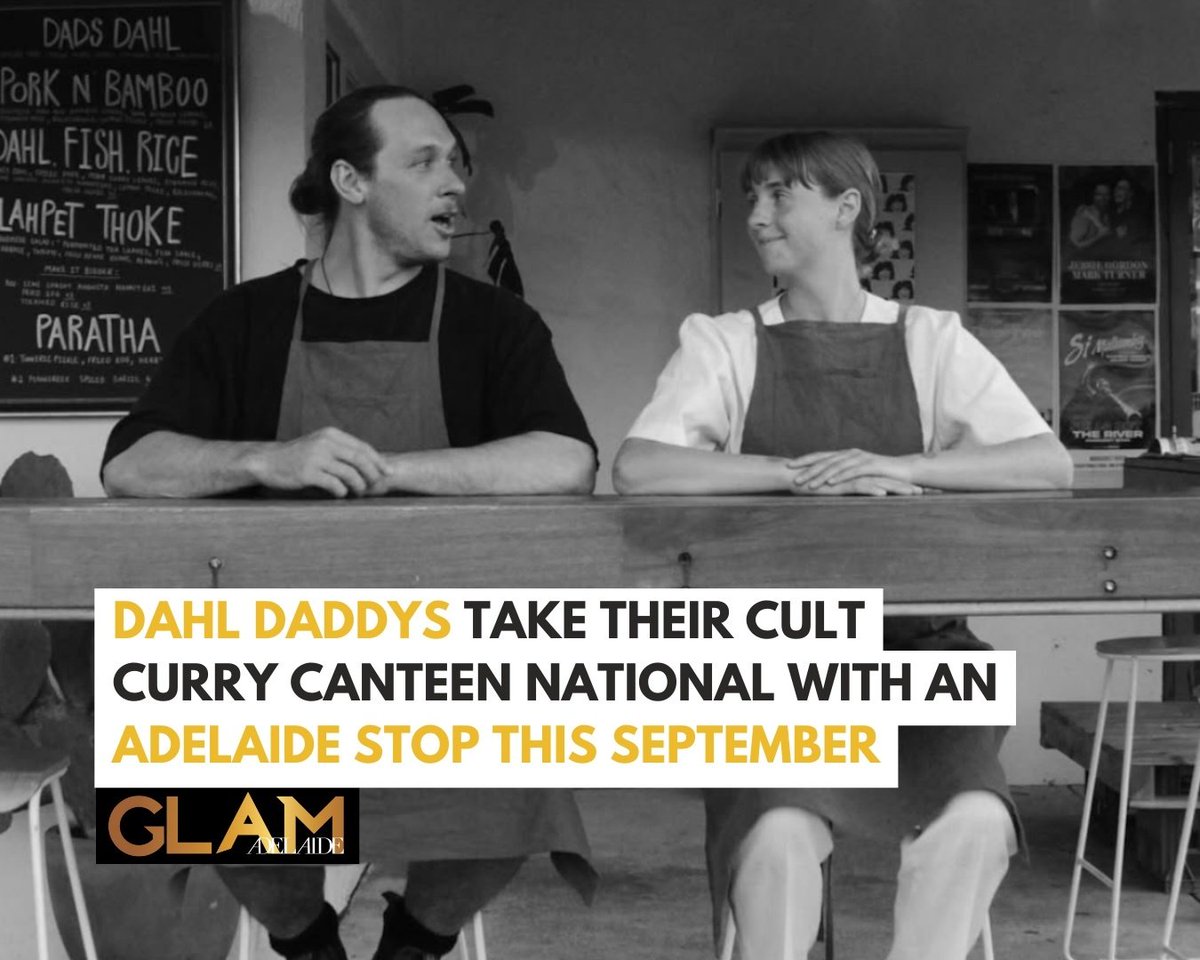 DAHL DADDYS' IN ADELAIDE FOR 1 DAY ONLY  ☝️ 🍛 Following the closure of their skatepark home, the team from WA have hit the road touring Australia and are bringing their spicy South Asian food to a popular Hindley Street haunt for one day only. >> ap1.hubs.ly/y0bV350

📸 Dahl