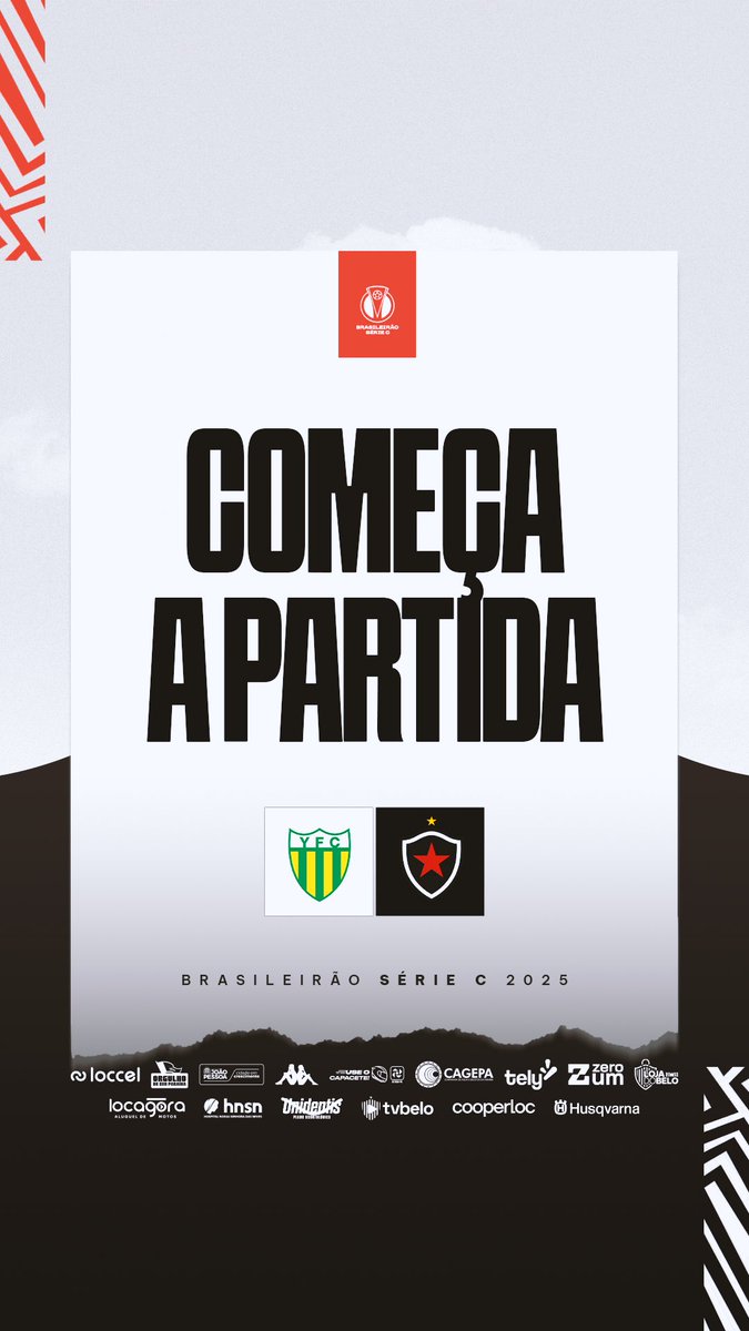 COMEÇA A PARTIDAAAAA!!! VAMOS BELOOOOOO!!! 

#BeloSAF #OrgulhoDeSerParaíba