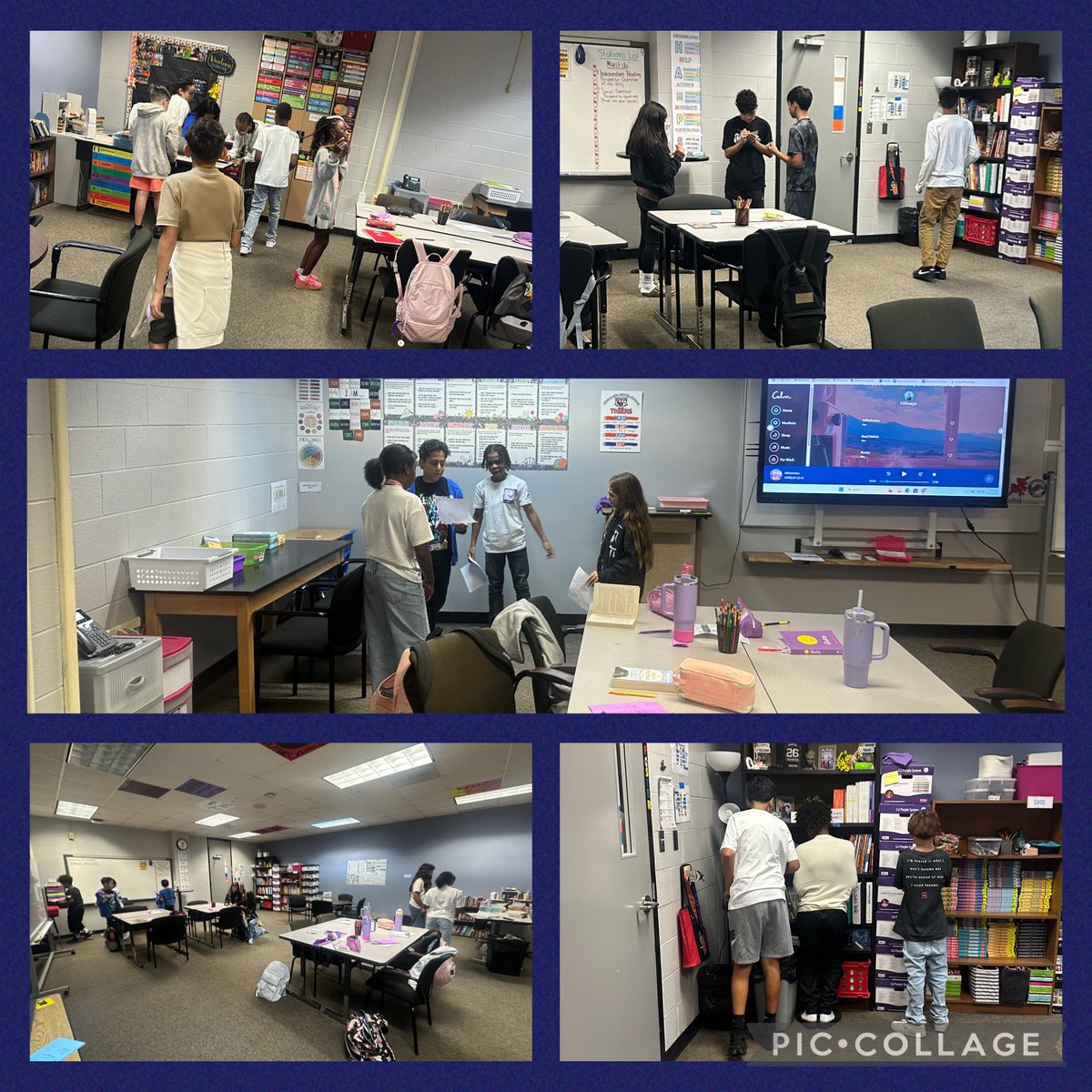 Silas_AMS's tweet photo. Last week, my students explored the classroom and made inferences about me! They were practicing their comprehension skills without even realizing it! 😏 @HumbleISD_AMS @HumbleISD_ELA https://t.co/po3t7NGWJg