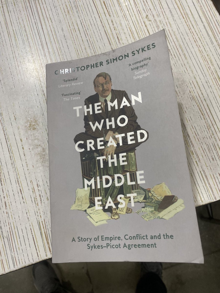 As tension in West Asia continues to flare it is important to understand the cause of the problem lies in the past when British and French decided to divide the post Ottoman empire area amongst them. This book is a reminder of it.