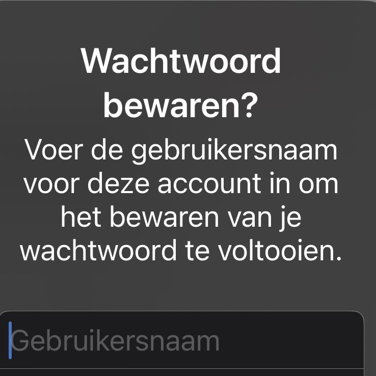 Deze Nederlandse taal is voor <a href="/Apple/">Apple</a> wel een beetje moeilijk… 
#taalverloedering #onderwijs
#Apple #wachtwoordbewaren