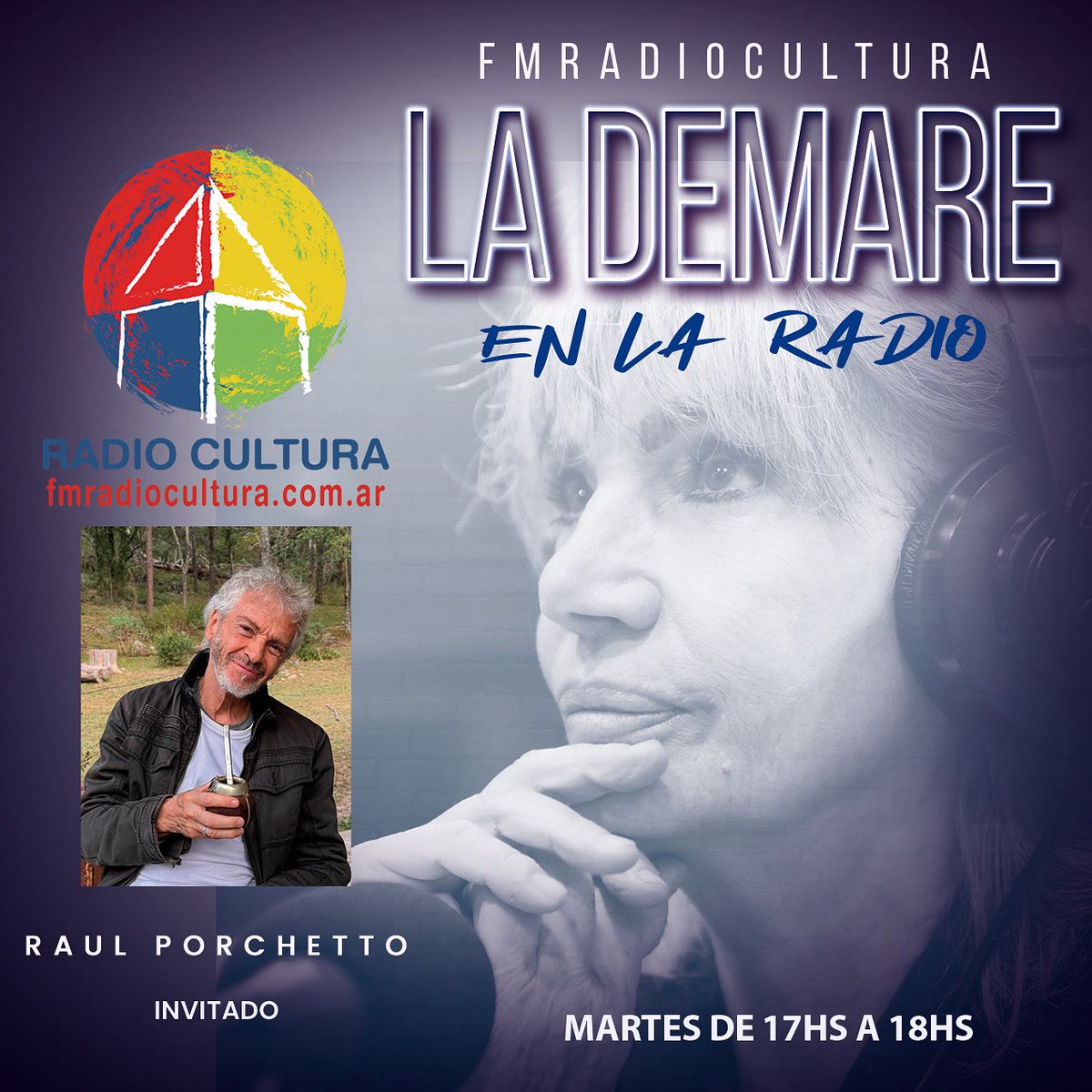 martes 17 hs por <a href="/radio/">...</a> culturaba  un gran invitado Raúl Porchetto