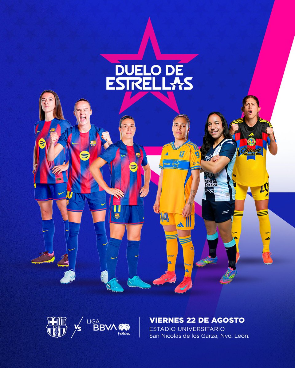 Antonio Nelli (@antonio_nelli) on Twitter photo 🚨 Atención 🚨
<a href="/calientesports/">Caliente Sports</a> tiene para ti una sorpresa para el #DueloDeEstrellas entre el #BarcelonaFemenil y la #LigaMXFemenil
🎟️ Tenemos acceso doble para Meet & Greet 🎟️
¿Cómo participar?
🔁 ❤️ Da RT y FAV a esta publicación.
📲 Síguenos en nuestra cuenta de X.
👤 🚨 Atención 🚨
<a href="/calientesports/">Caliente Sports</a> tiene para ti una sorpresa para el #DueloDeEstrellas entre el #BarcelonaFemenil y la #LigaMXFemenil
🎟️ Tenemos acceso doble para Meet & Greet 🎟️
¿Cómo participar?
🔁 ❤️ Da RT y FAV a esta publicación.
📲 Síguenos en nuestra cuenta de X.
👤